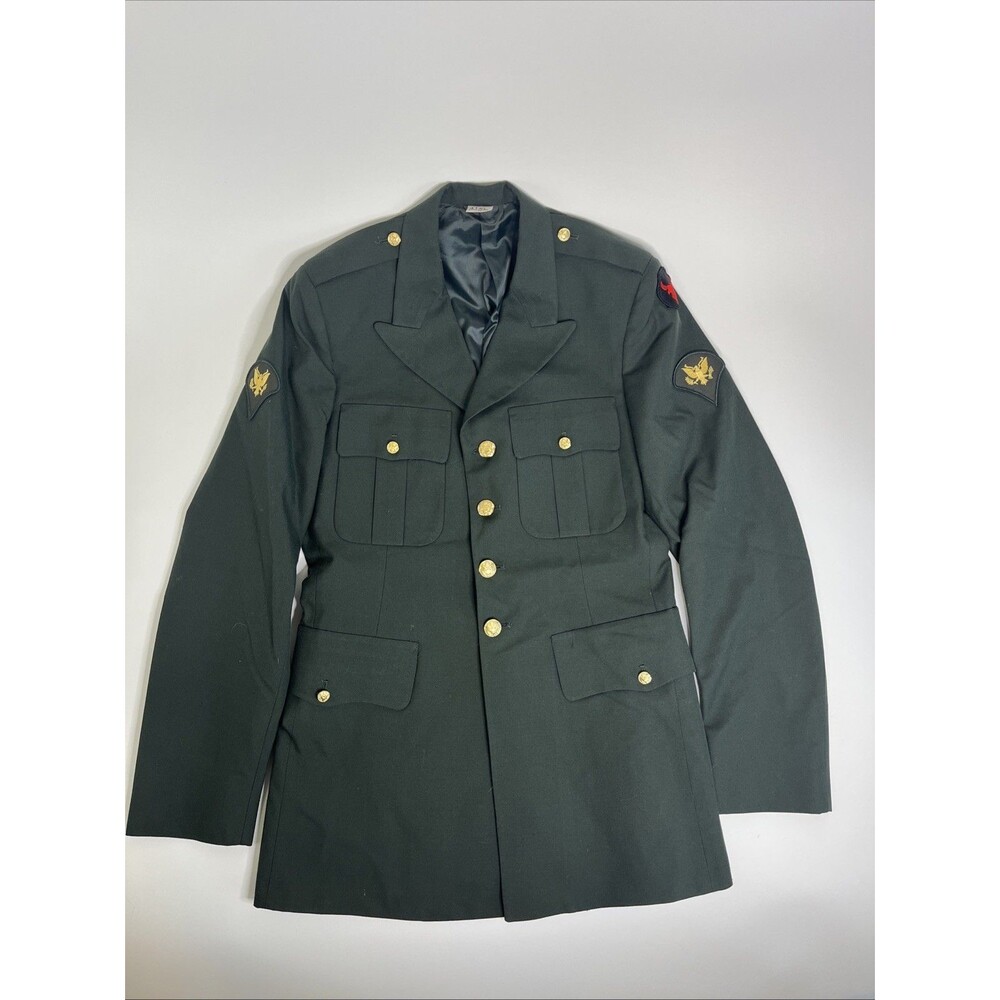 DeRossi & Son US Army Class A Dress Coat Jacket Green Men’s 41XL